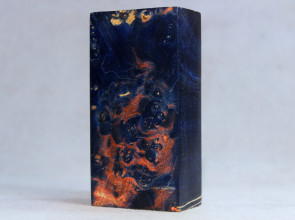 Stabilized Maple Burl Wood Mod Block